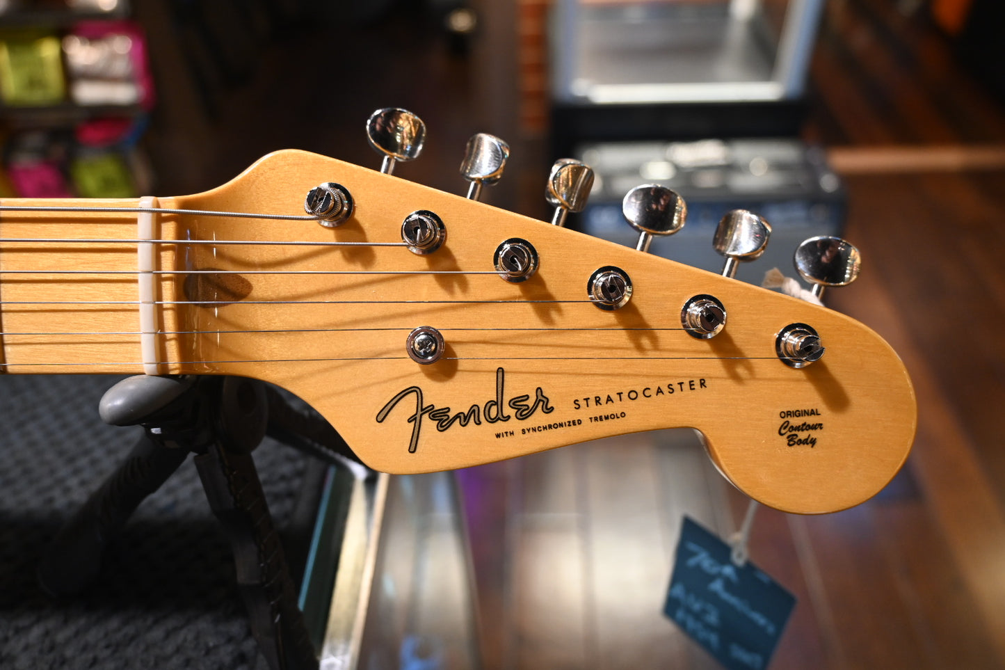 Fender 70th Anniversary American Vintage II 1954 Stratocaster - 2-Color Sunburst Guitar #0320 - Danville Music