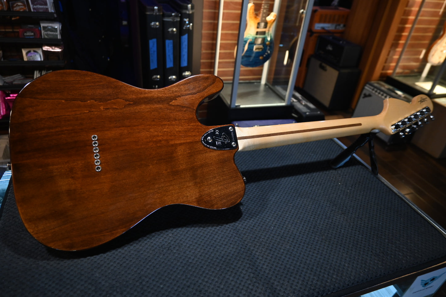 Fender Custom Shop 1972 Telecaster Deluxe 2022 - Aged Walnut Guitar #0292 - Danville Music