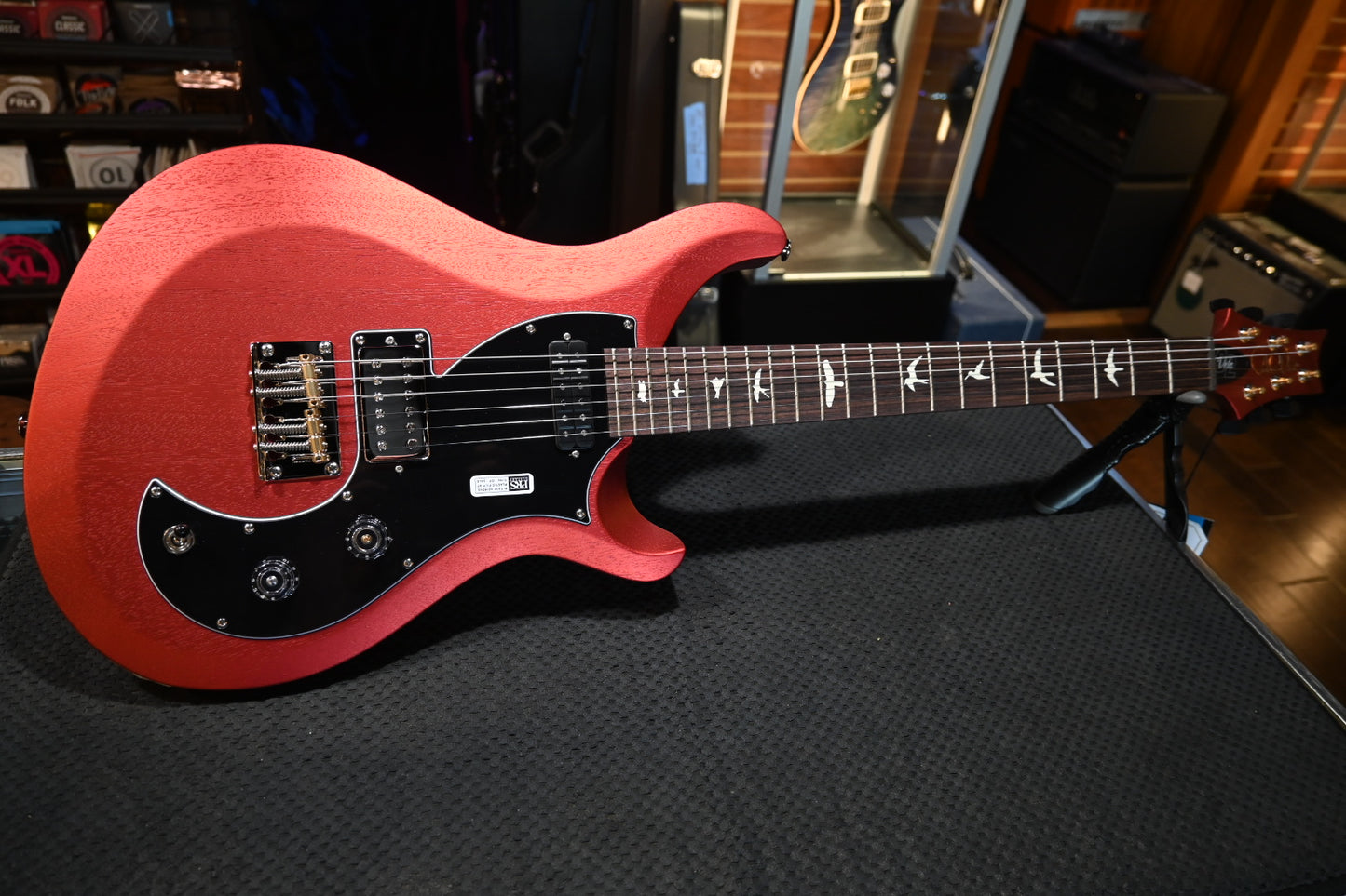 PRS S2 Vela Satin - Red Apple Metallic Guitar #1772 - Danville Music