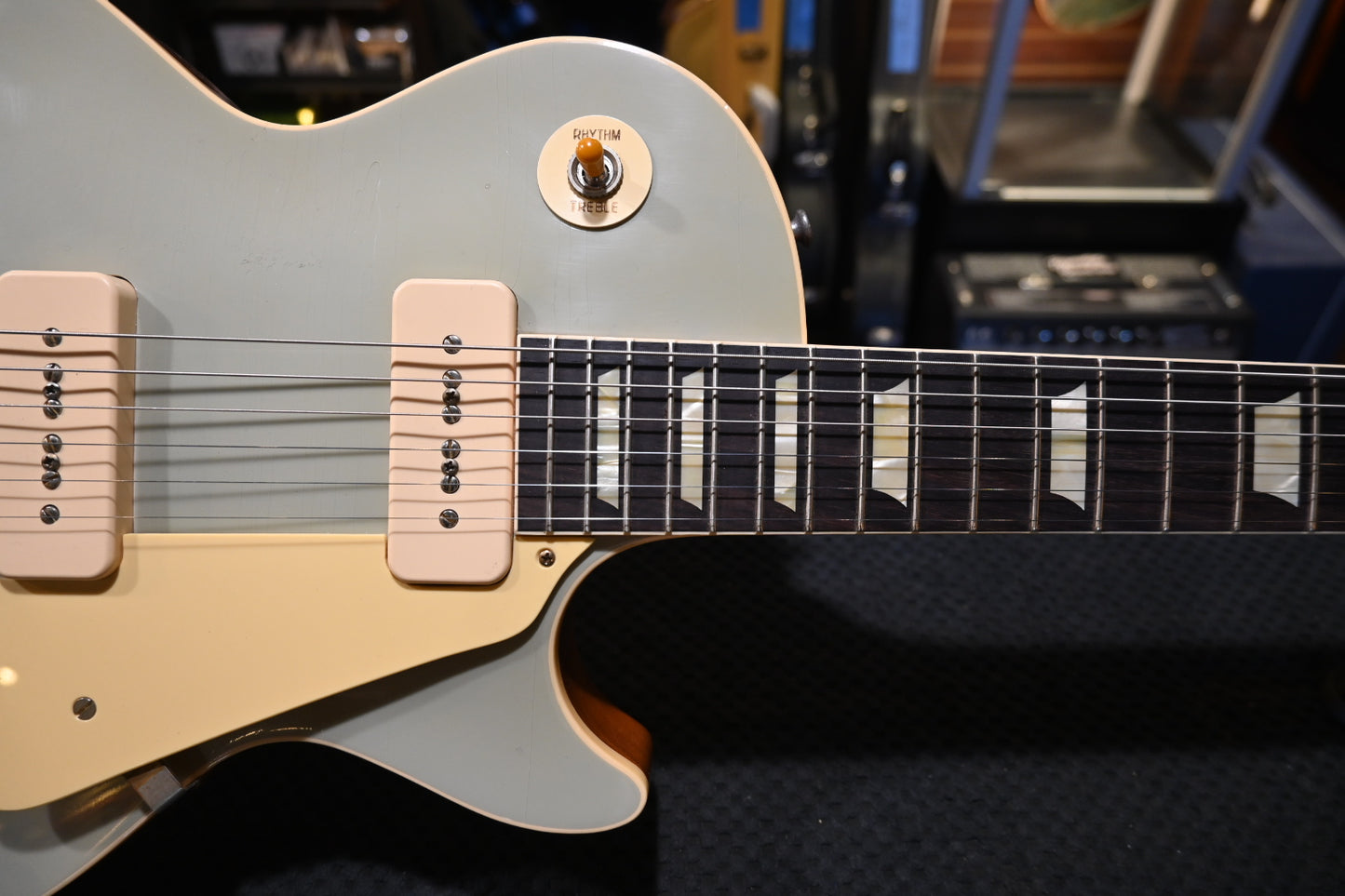 Gibson Custom Shop 1955 Les Paul Standard Platinum Murphy Lab Light Aged PSL - Platinum Guitar #5324 - Danville Music