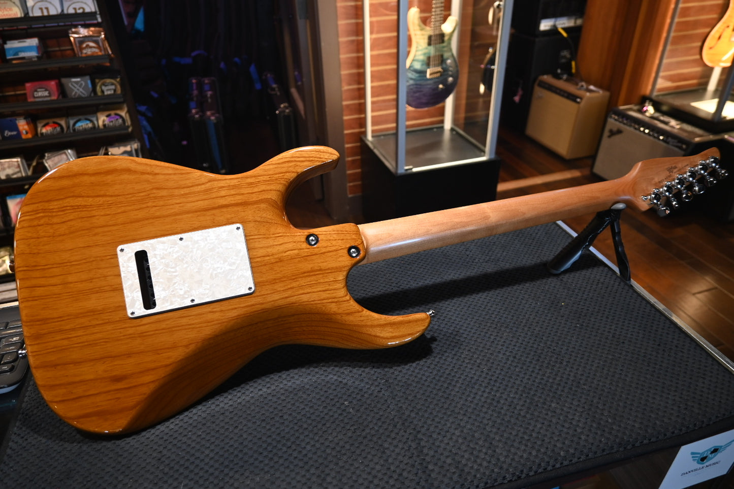 Tom Anderson Guardian Angel 2022 - Fire WakeSurf Guitar #422N - Danville Music