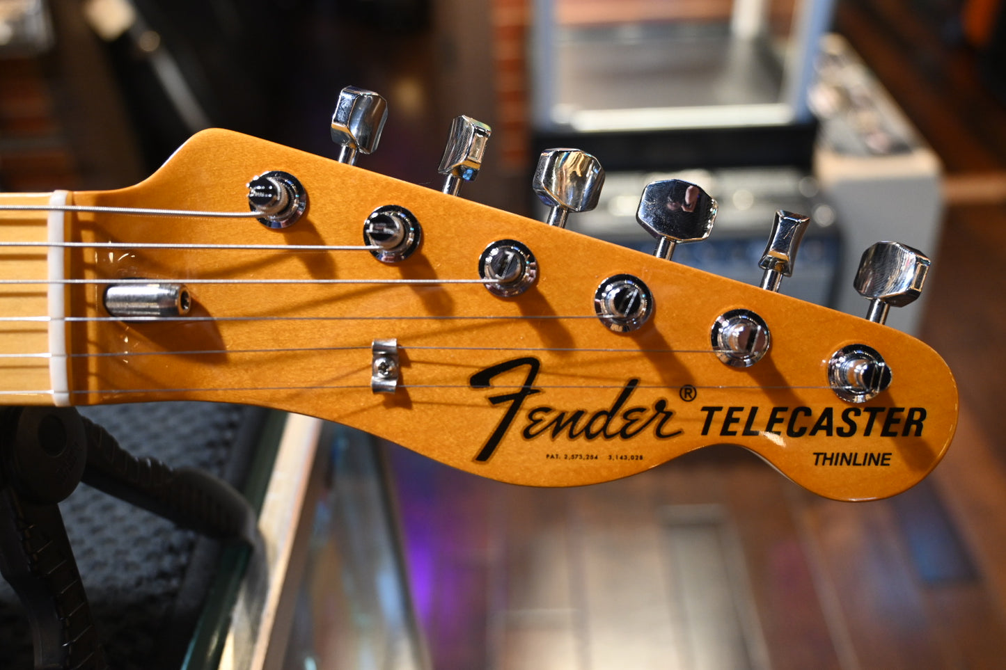 Fender American Vintage II 1972 Telecaster Thinline - Aged Natural Guitar #5565 - Danville Music