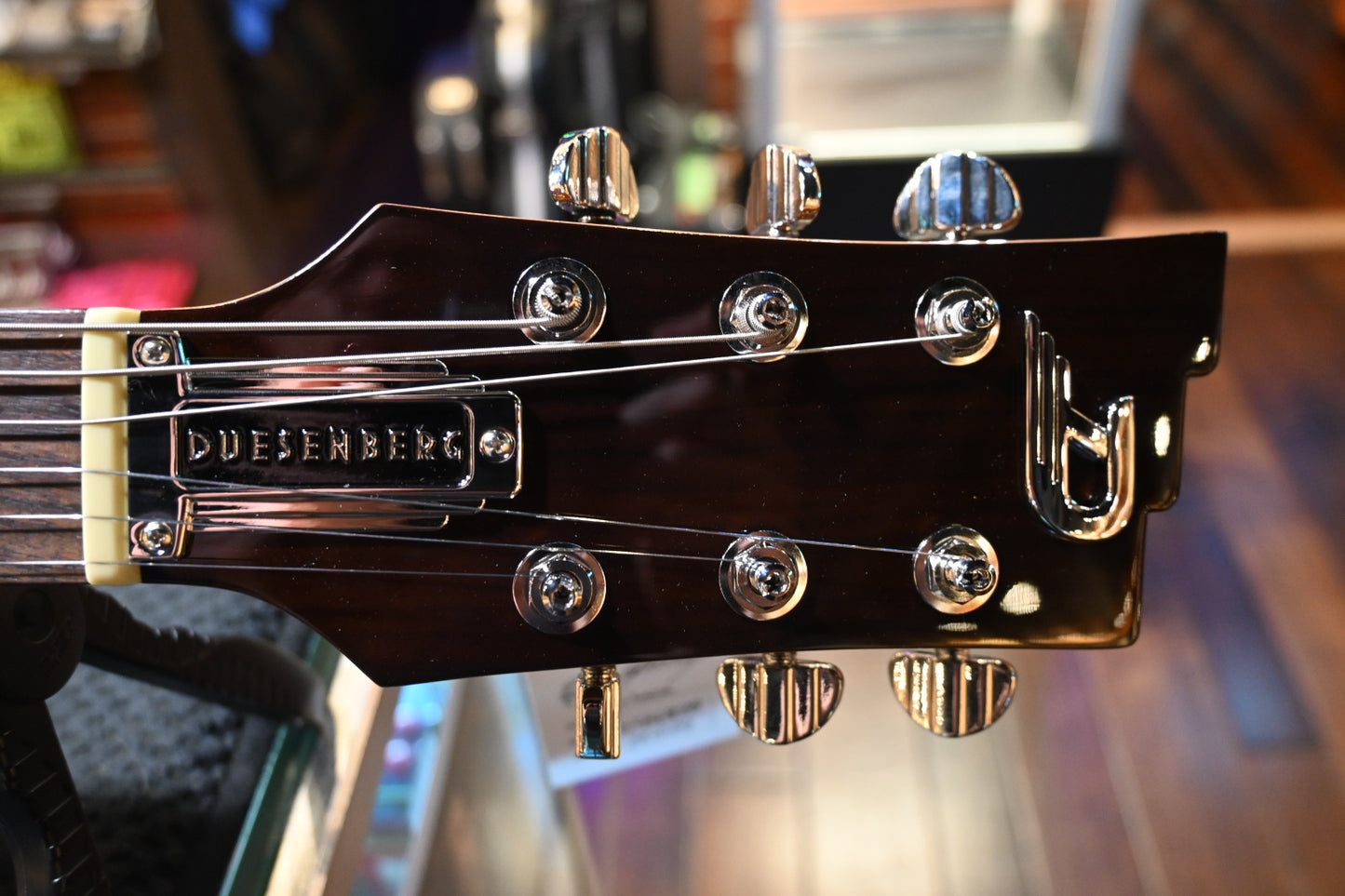 Duesenberg Starplayer CBR - Transparent Honey Guitar #1034 - Danville Music