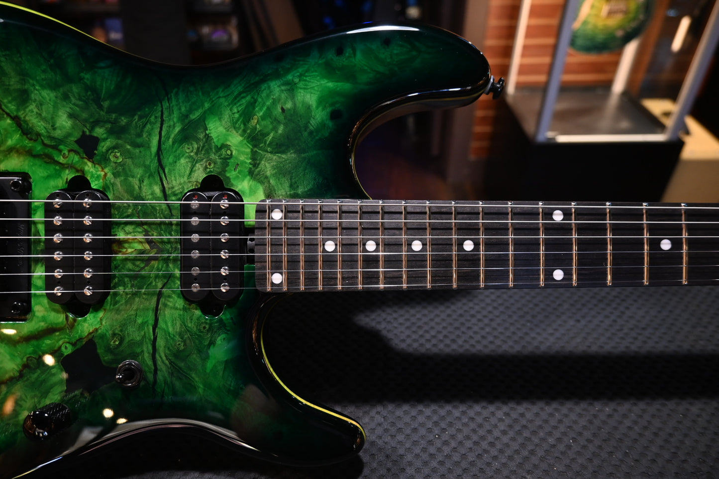 Music Man Jason Richardson Cutlass HT - Kokiri Forest Guitar #0933 - Danville Music