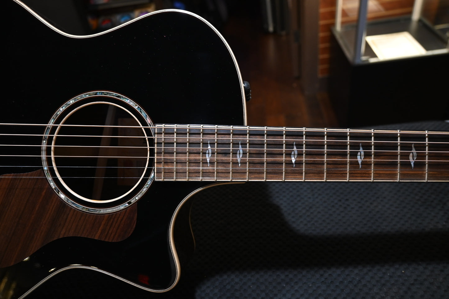 Taylor Builder’s Edition 814ce - Blacktop Guitar #3041 w/ Taylor buy one get a GS Mini for $199 Promo! - Danville Music