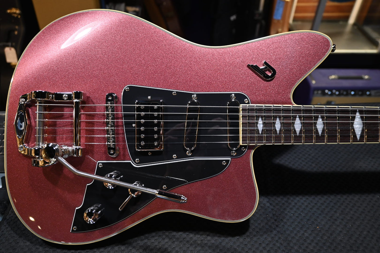 Duesenberg Paloma - Catalina Sunset Rose Guitar #1518