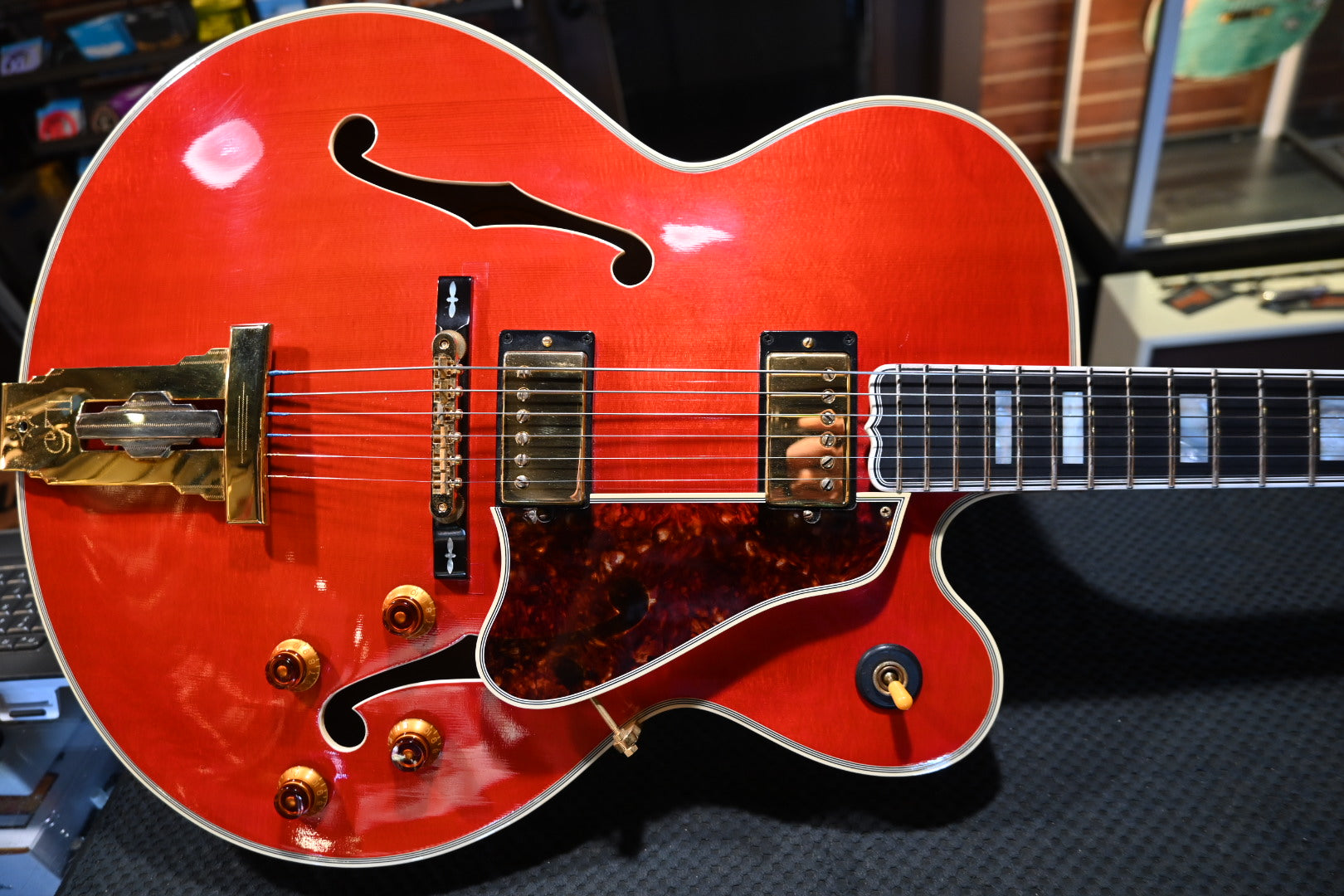 Gibson Custom Shop L-5 CT 2000 Cherry Red Guitar 0008 | Danville Music