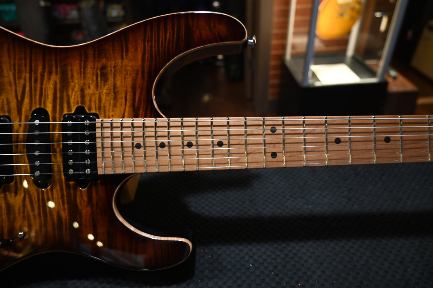 Suhr Modern Plus Roasted Maple - Bengal Burst Guitar #2242 - Danville Music