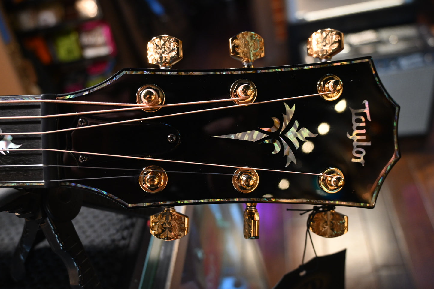 Taylor 50th Anniversary 50th Anniversary Sinker Redwood/Figured Urban Ironbark Guitar #4115 - Danville Music
