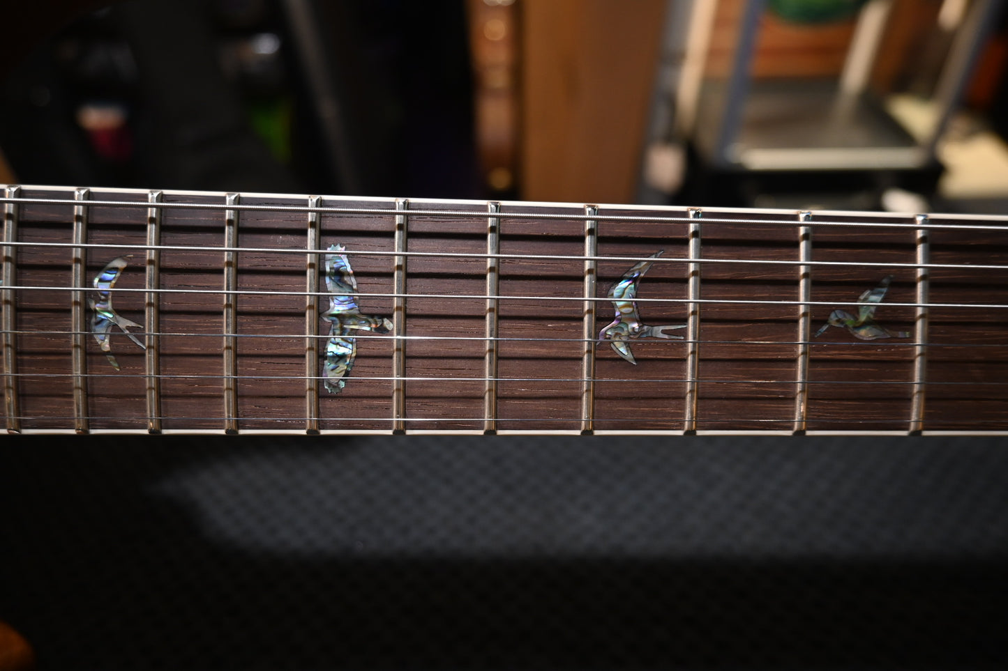 PRS Wood Library McCarty 594 Semi-Hollow Danville Music 35th Anniversary Artist Top - Gold Storm Fade Guitar #2871