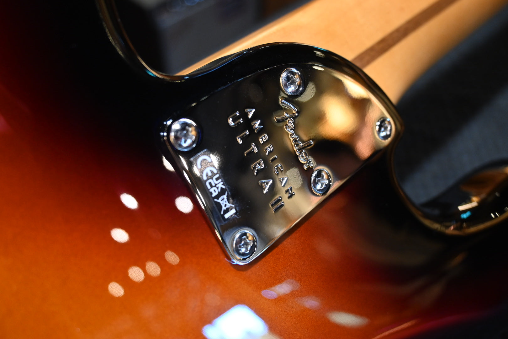 Fender American Ultra II Precision Bass - Ultraburst Bass #6229 - Danville Music