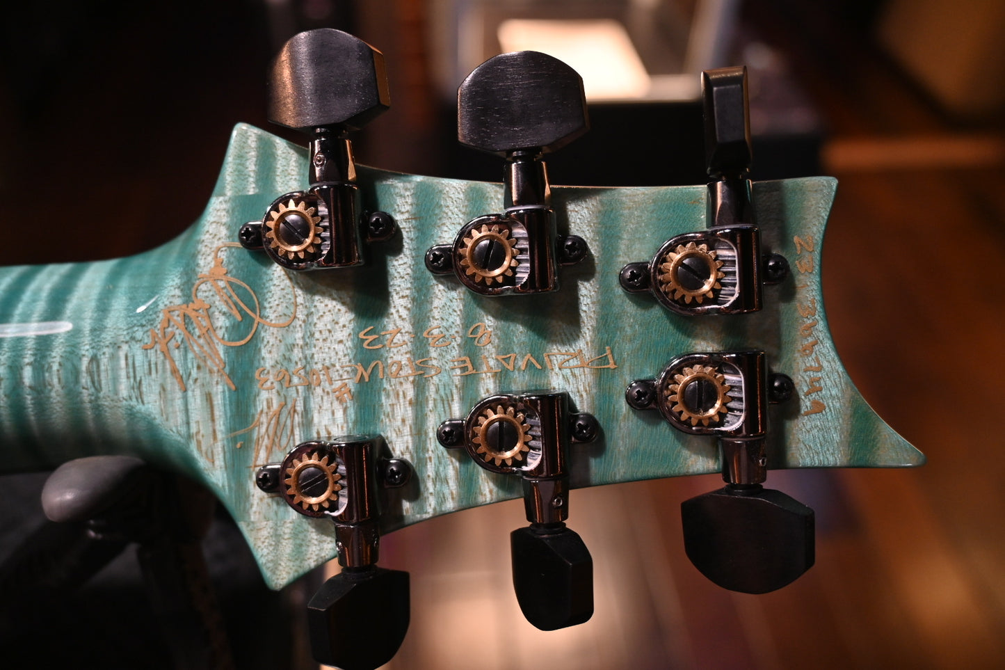 PRS Private Stock Modern Eagle V Gothic - Sub-Zero Glow #10563 - Danville Music