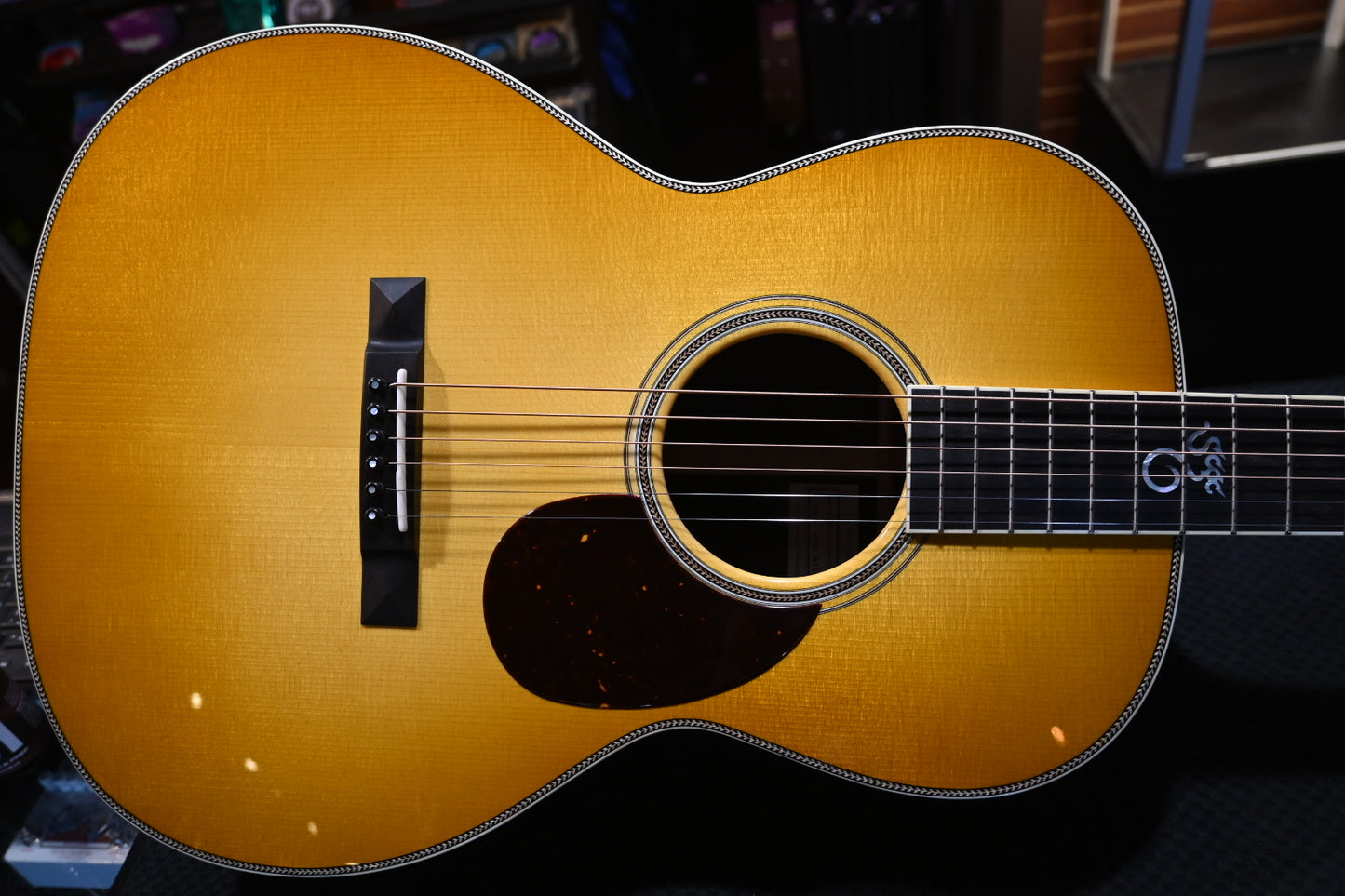 Santa Cruz OOO German Spruce/Rosewood - Buttered Toast Guitar #6114 - Danville Music