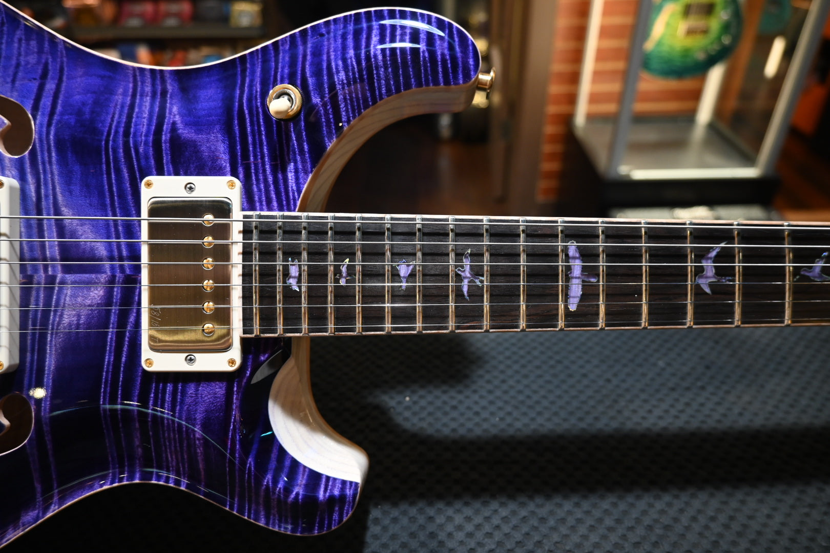 PRS Private Stock McCarty 594 Hollowbody II - Purple Dragon’s Breath Guitar #10773 - Danville Music