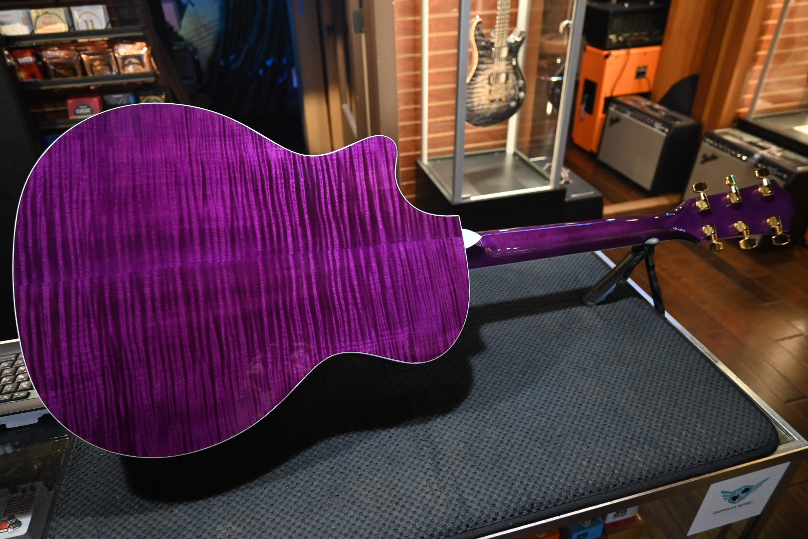 Taylor 614ce Special Edition - Trans Purple Guitar #3045 - Danville Music