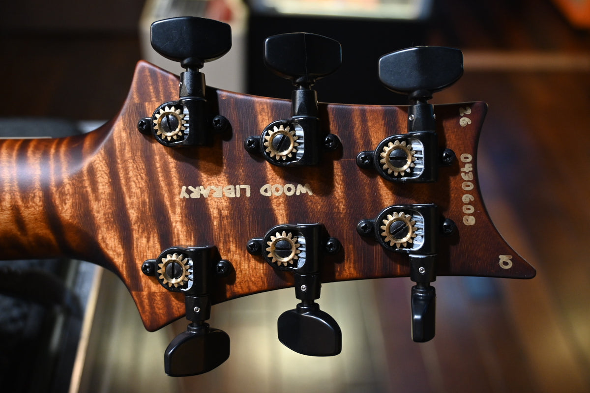 PRS Wood Library Holcomb 10-Top Quilt - Copperhead Burst Satin Guitar #0608