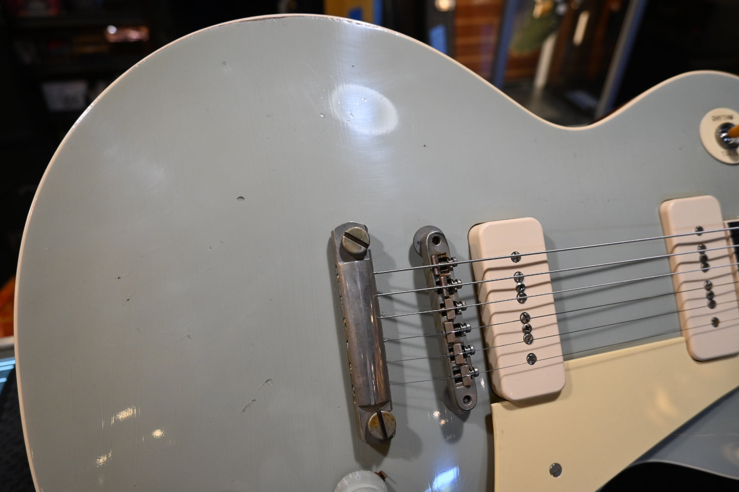 Gibson Custom Shop 1955 Les Paul Standard Platinum Murphy Lab Light Aged PSL - Platinum Guitar #5324 - Danville Music