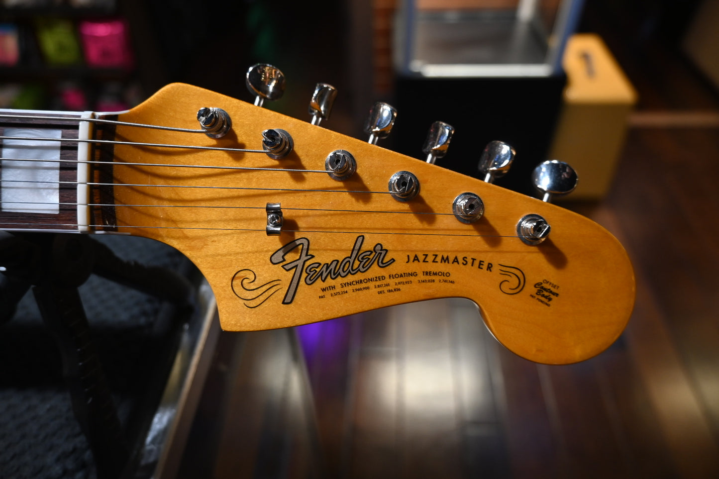 Fender American Vintage II 1966 Jazzmaster Mastery Bridge - 3-Color Sunburst Guitar #2784 PRE-OWNED - Danville Music