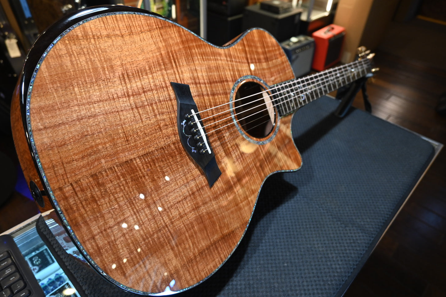 Taylor 50th Anniversary Presentation PS24ce LTD Master Grade Koa w/ Circa 74 Koa Guitar and Amp - Danville Music