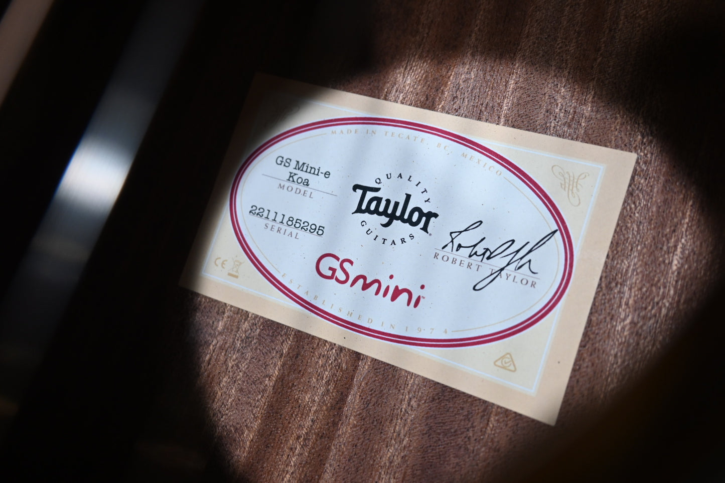 Taylor GS Mini-e Koa Guitar #5295 - Danville Music