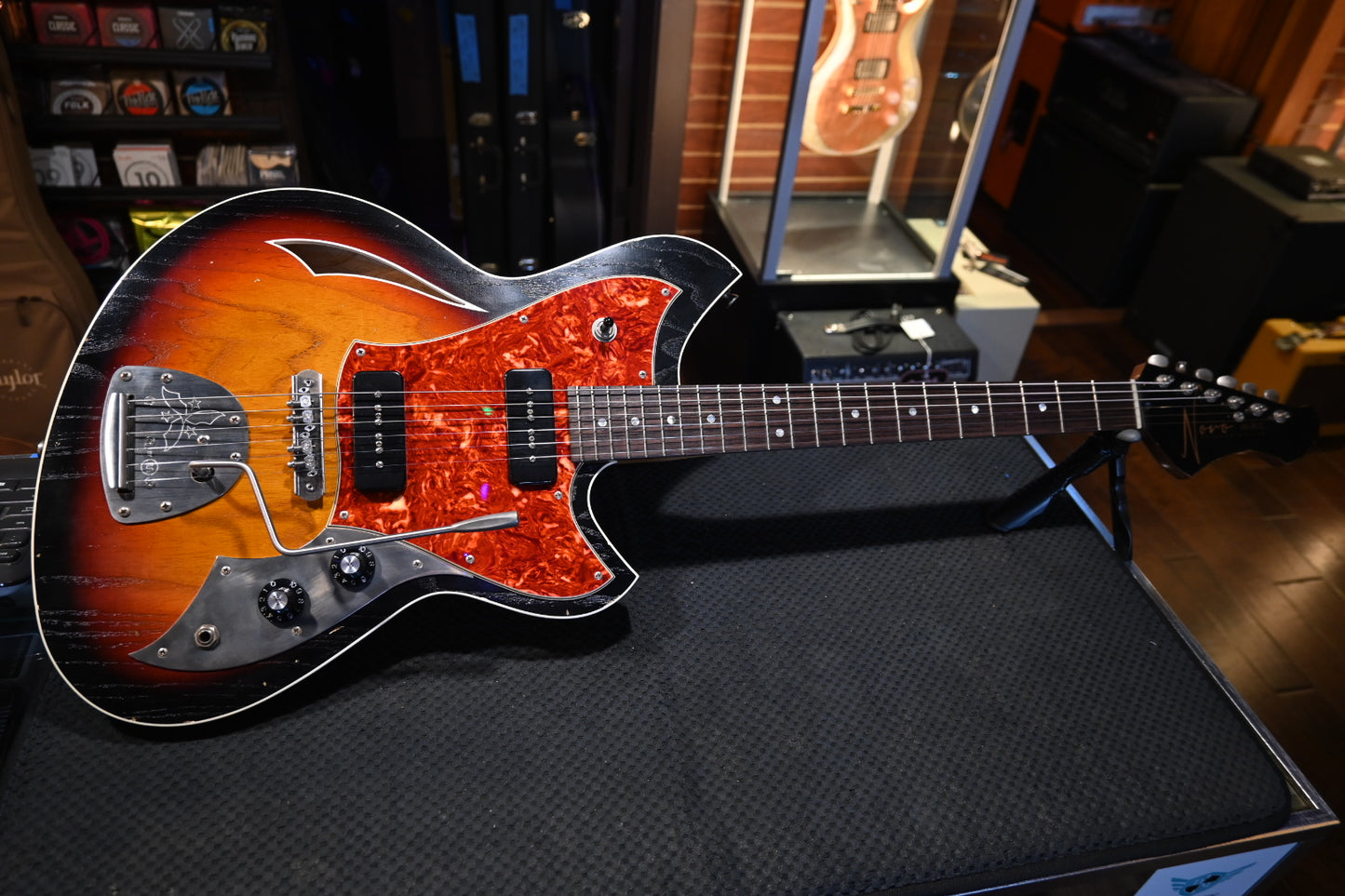 Novo Nucleus Miris J - 3-Tone Burst Guitar #4696 - Danville Music