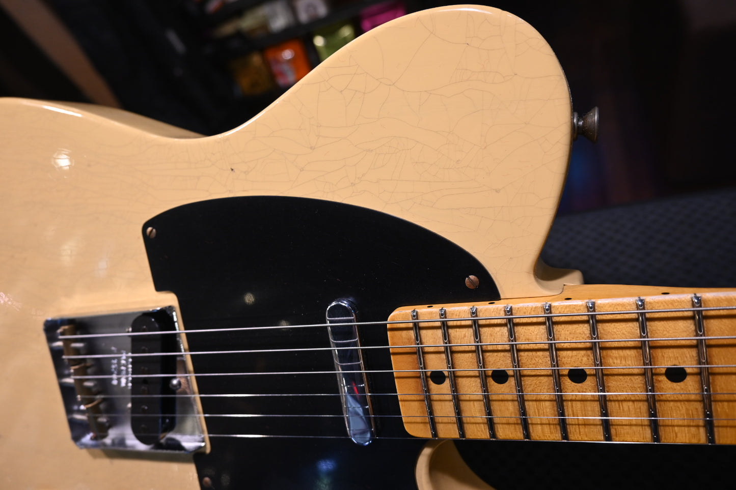 Fender Custom Shop LTD 1951 Telecaster Journeyman - Nocaster Blonde Guitar #5200 - Danville Music