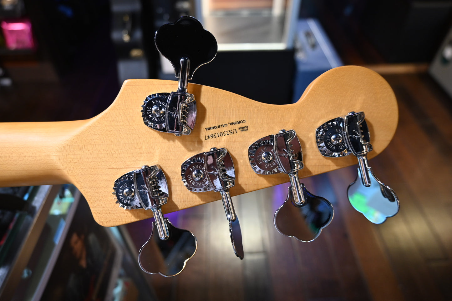 Fender American Ultra II Jazz Bass V - Avalanche Guitar #5647
