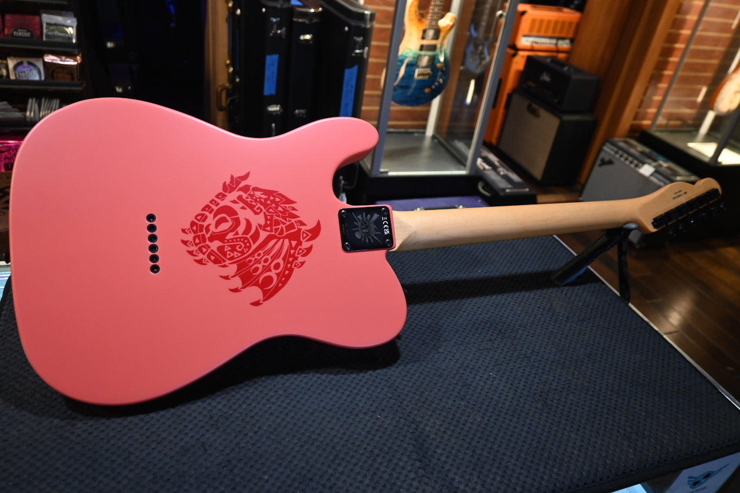 Fender Monster Hunter Rathalos Telecaster - Rathalos Red Guitar #3241 - Danville Music