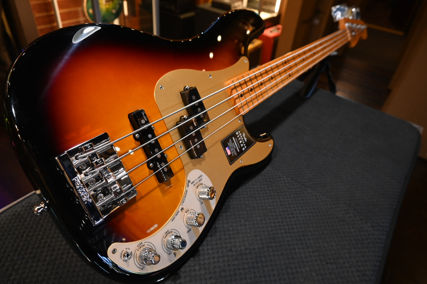Fender American Ultra II Precision Bass - Ultraburst Bass #6229 - Danville Music