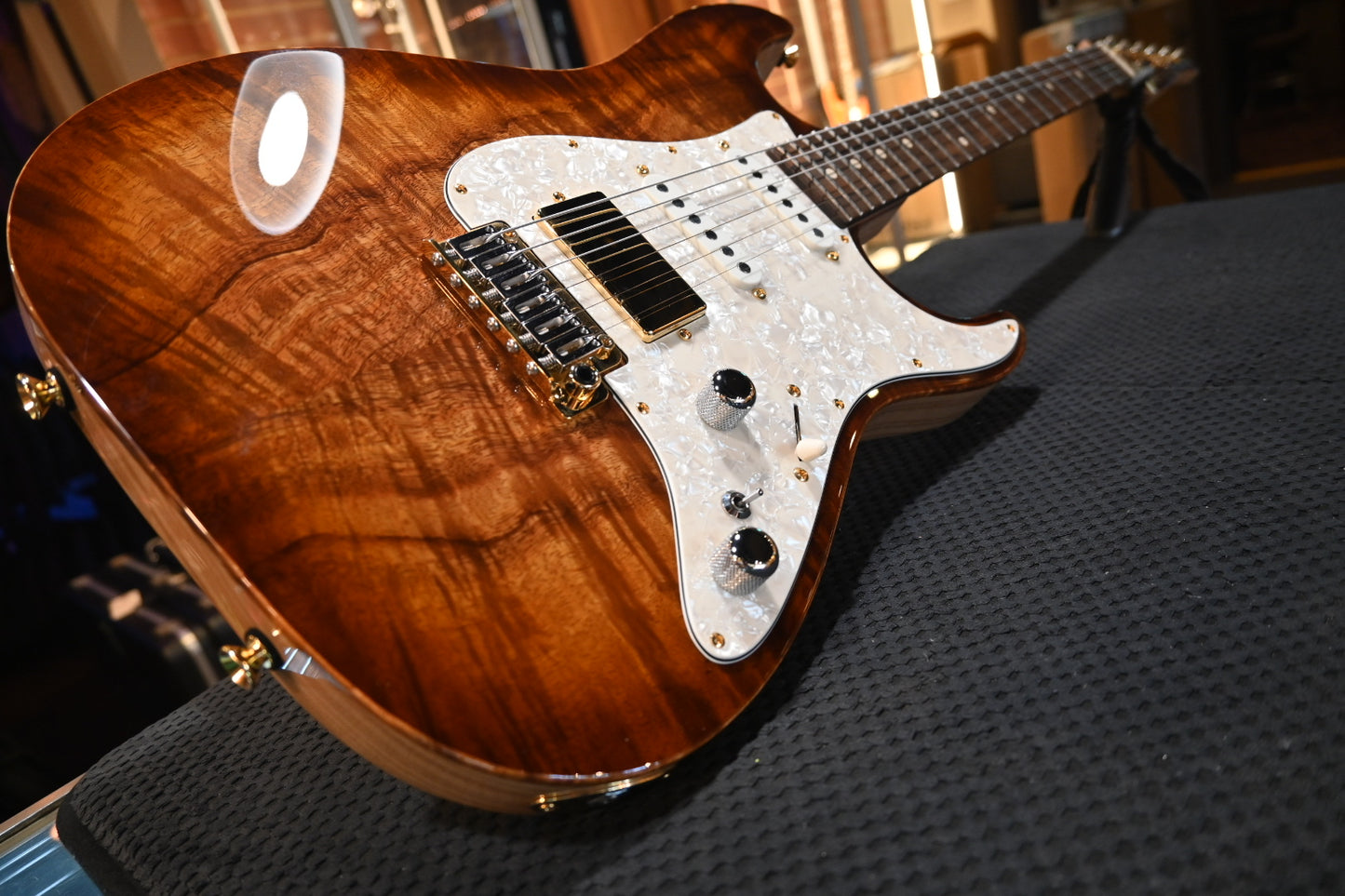 Tom Anderson Drop Top Classic Hollow - Tobacco Shaded Edge Guitar #923P - Danville Music