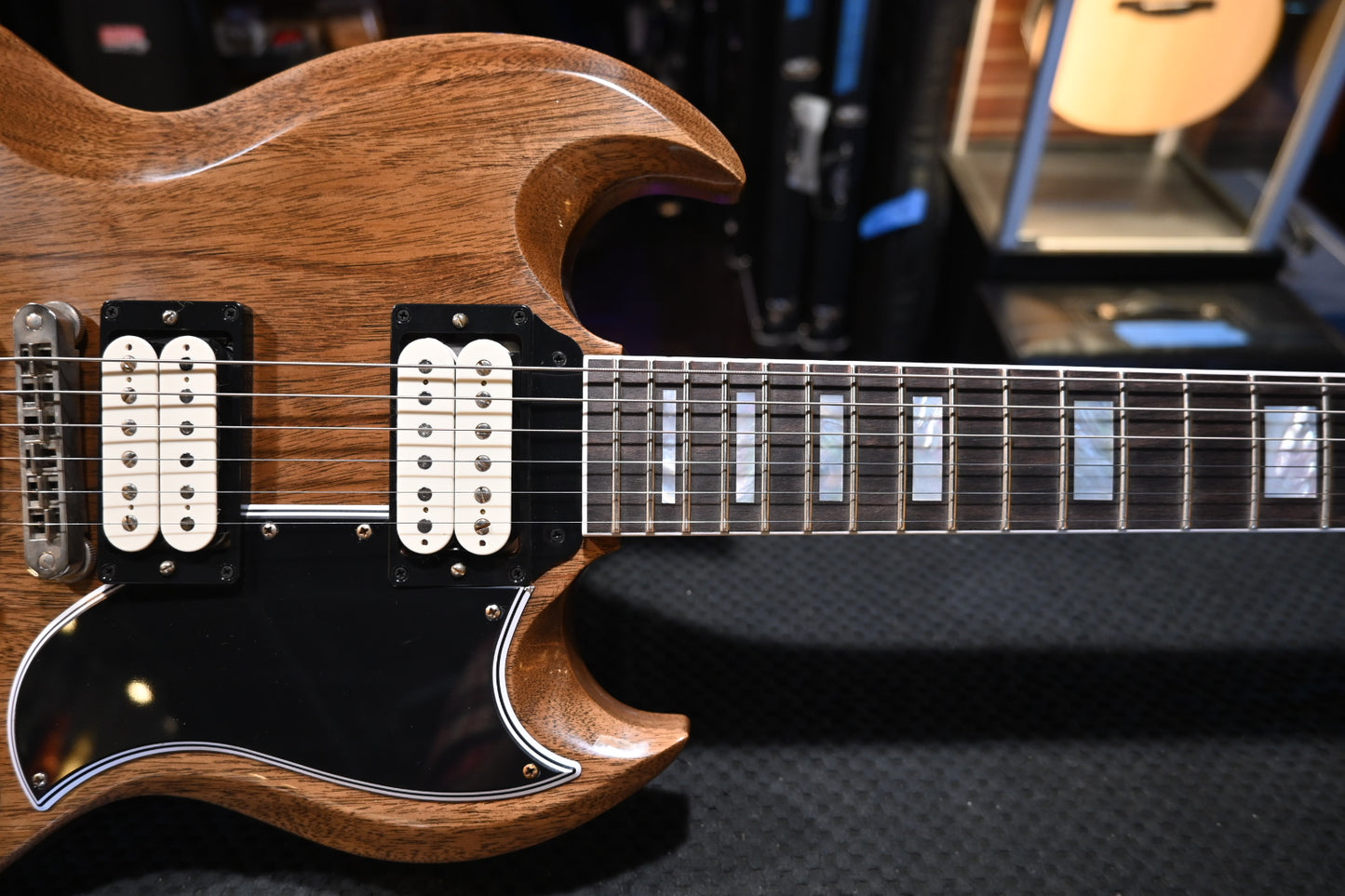 Gibson Custom Shop PSL SG Custom Walnut VOS NH - Walnut Guitar #0790 - Danville Music