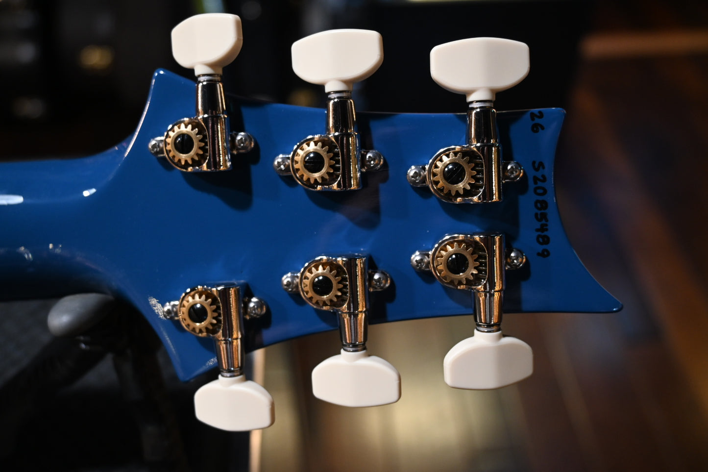 PRS Wood Library S2 McCarty 594 Thinline - Space Blue Guitar #5489