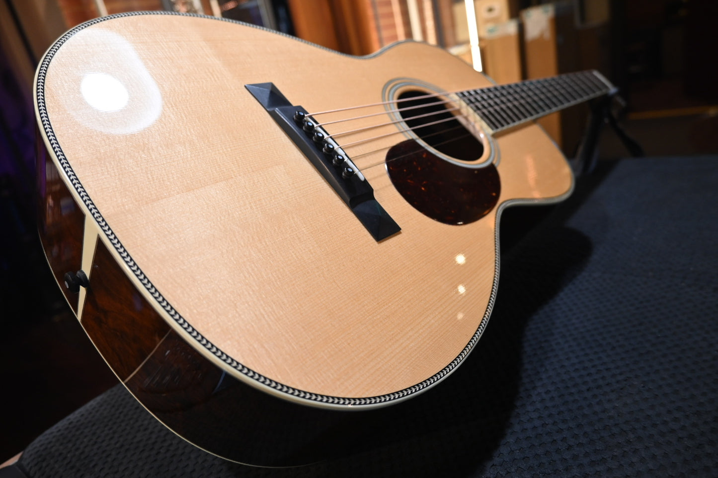 Santa Cruz Style 1 2014 Brazilian Rosewood Guitar #074 PRE-OWNED - Danville Music