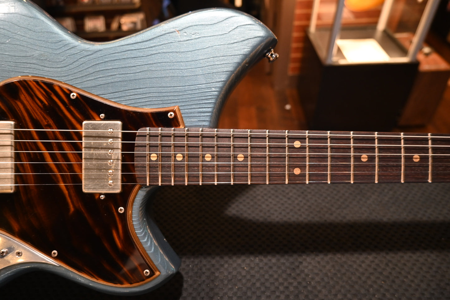 Novo Custom Serus 2020 - Pelham Blue Guitar #9577 - Danville Music