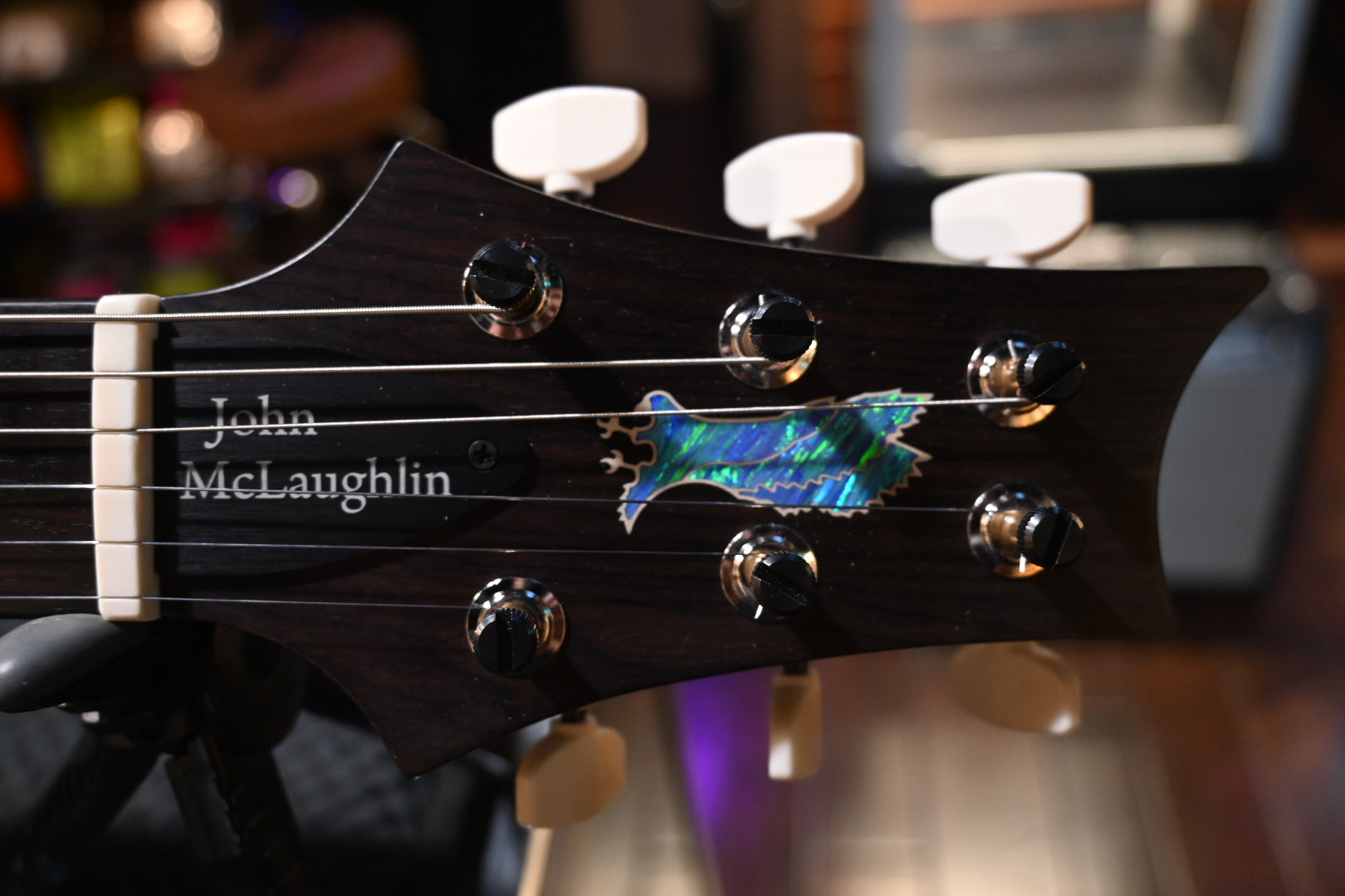 PRS Private Stock John McLaughlin Limited Edition 2023 - Charcoal Phoenix Guitar #10694 - Danville Music