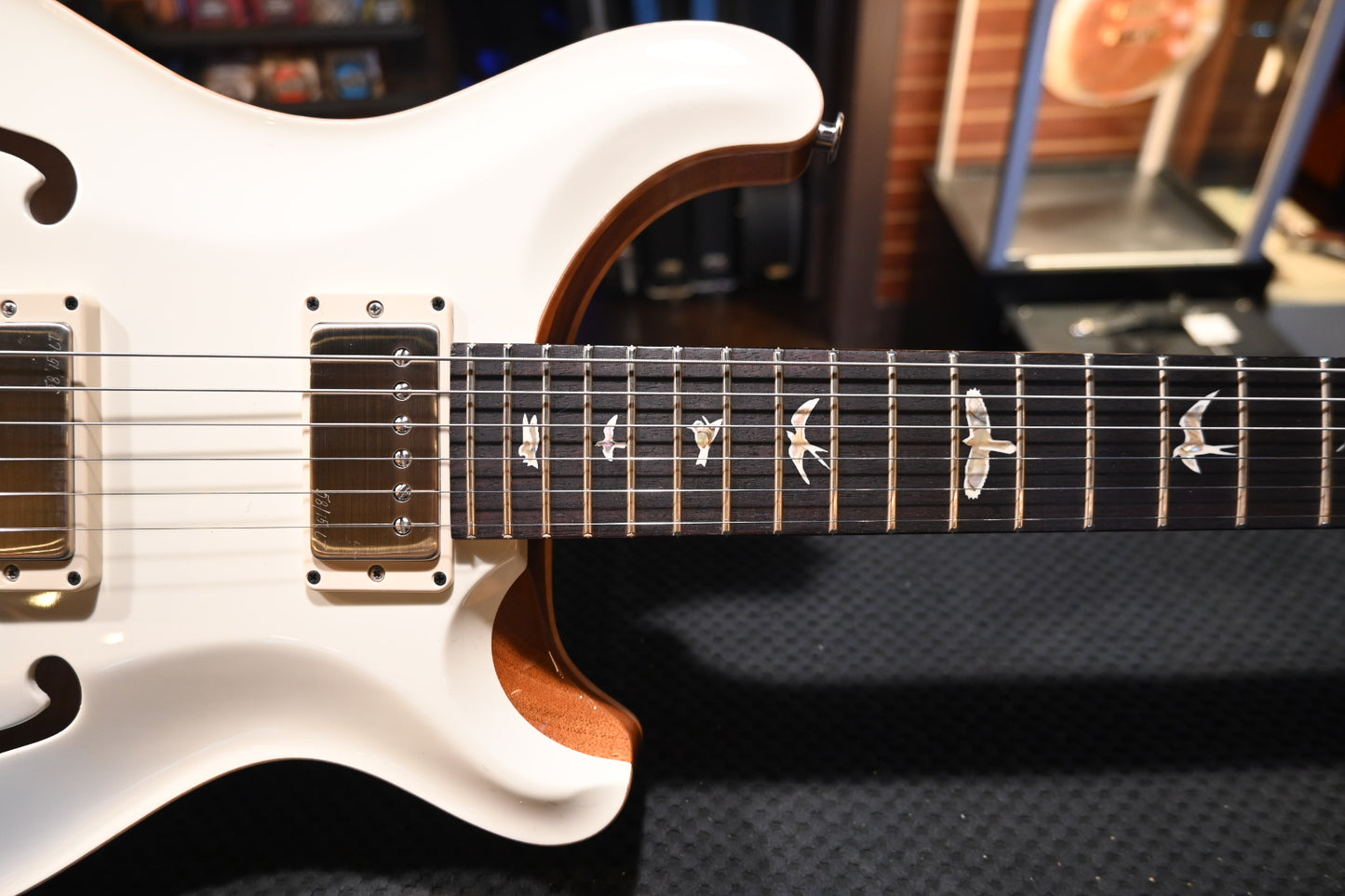 PRS Hollowbody II Piezo - Antique White Guitar #0082 - Danville Music