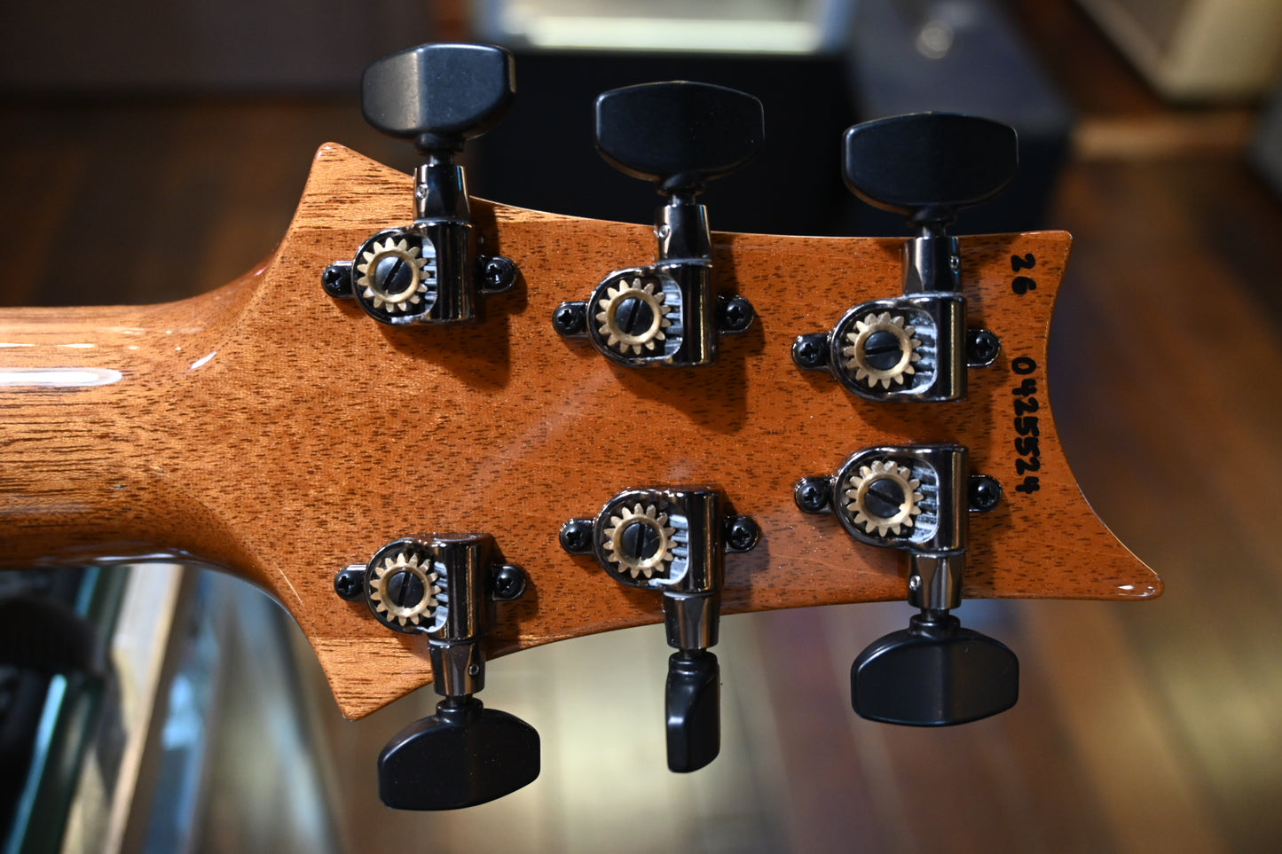 PRS Custom 24 Artist Grade Quilt Top Private Stock Color Limited Edition - Faded Indigo Guitar #5524