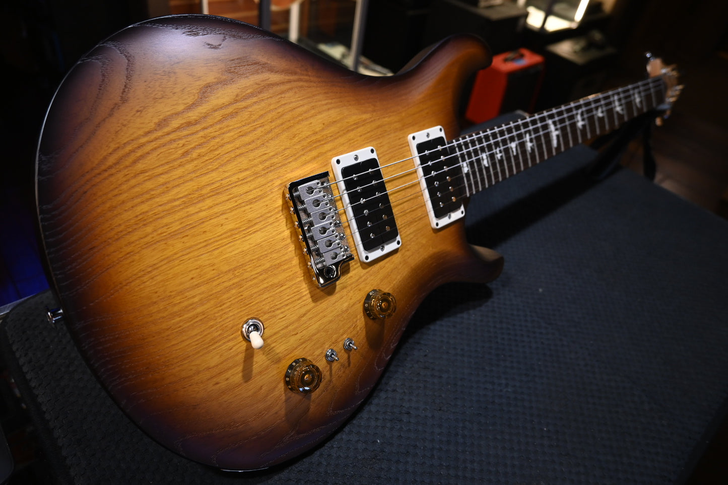 PRS CE 24-08 Swamp Ash Limited Edition - McCarty Tobacco Sunburst Satin Guitar #9928 - Danville Music