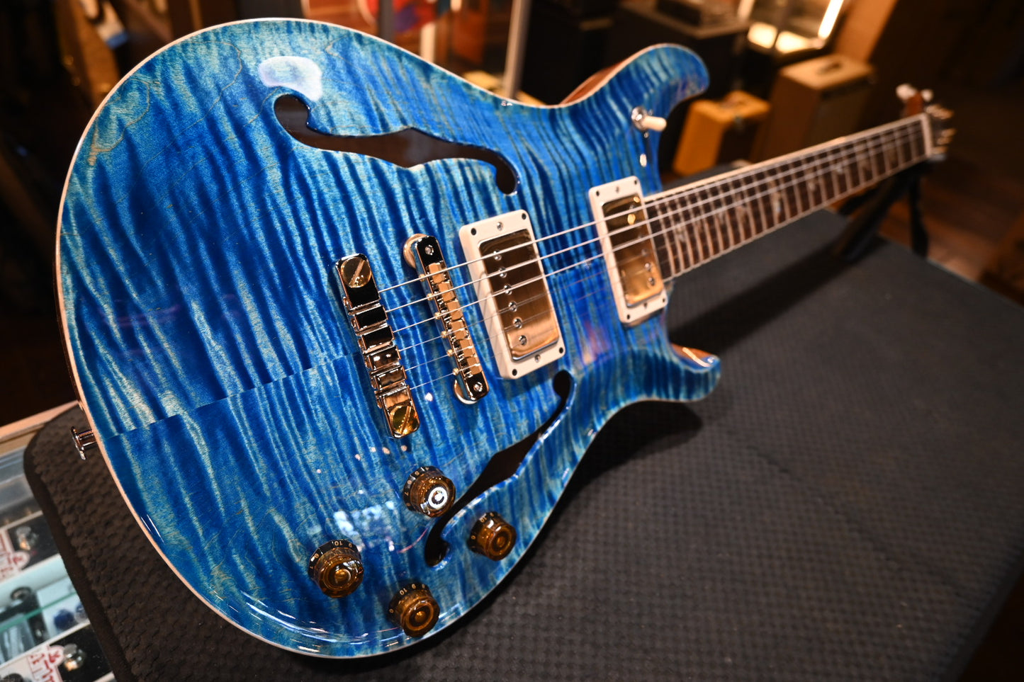 PRS Hollowbody II 594 - Faded Blue Jean Guitar #8958 - Danville Music