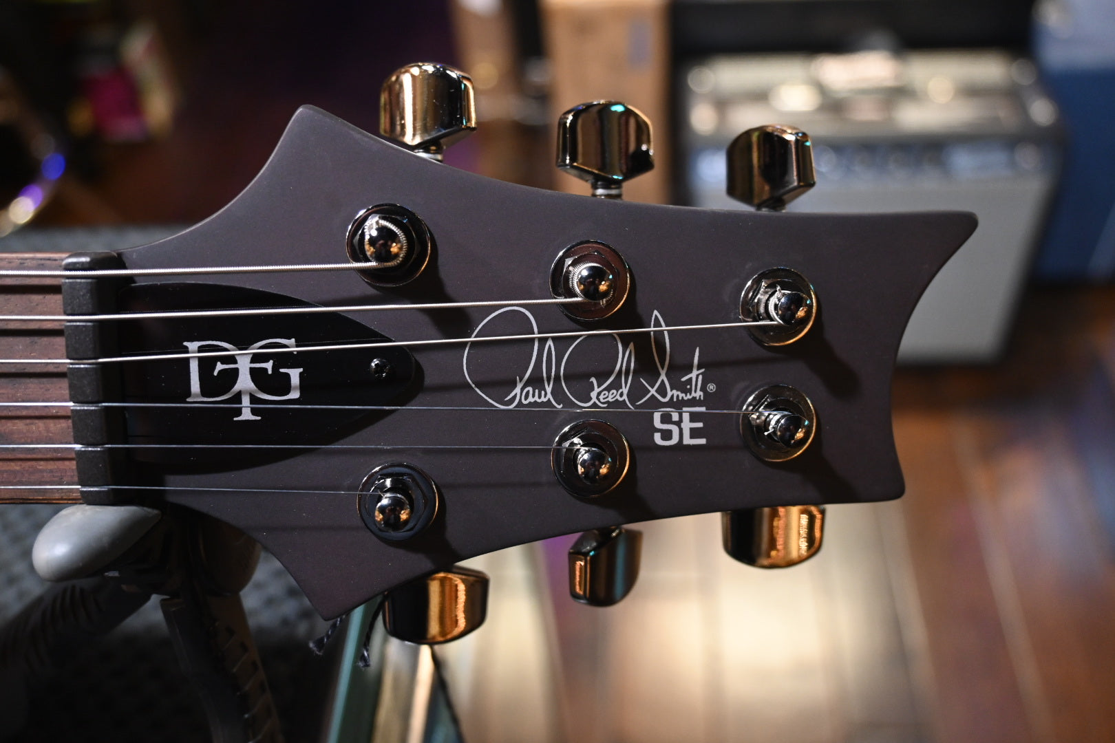 PRS SE “Exotic” DGT Laurel Burl Limited Edition - McCarty Tobacco Burst Guitar #8785 - Danville Music