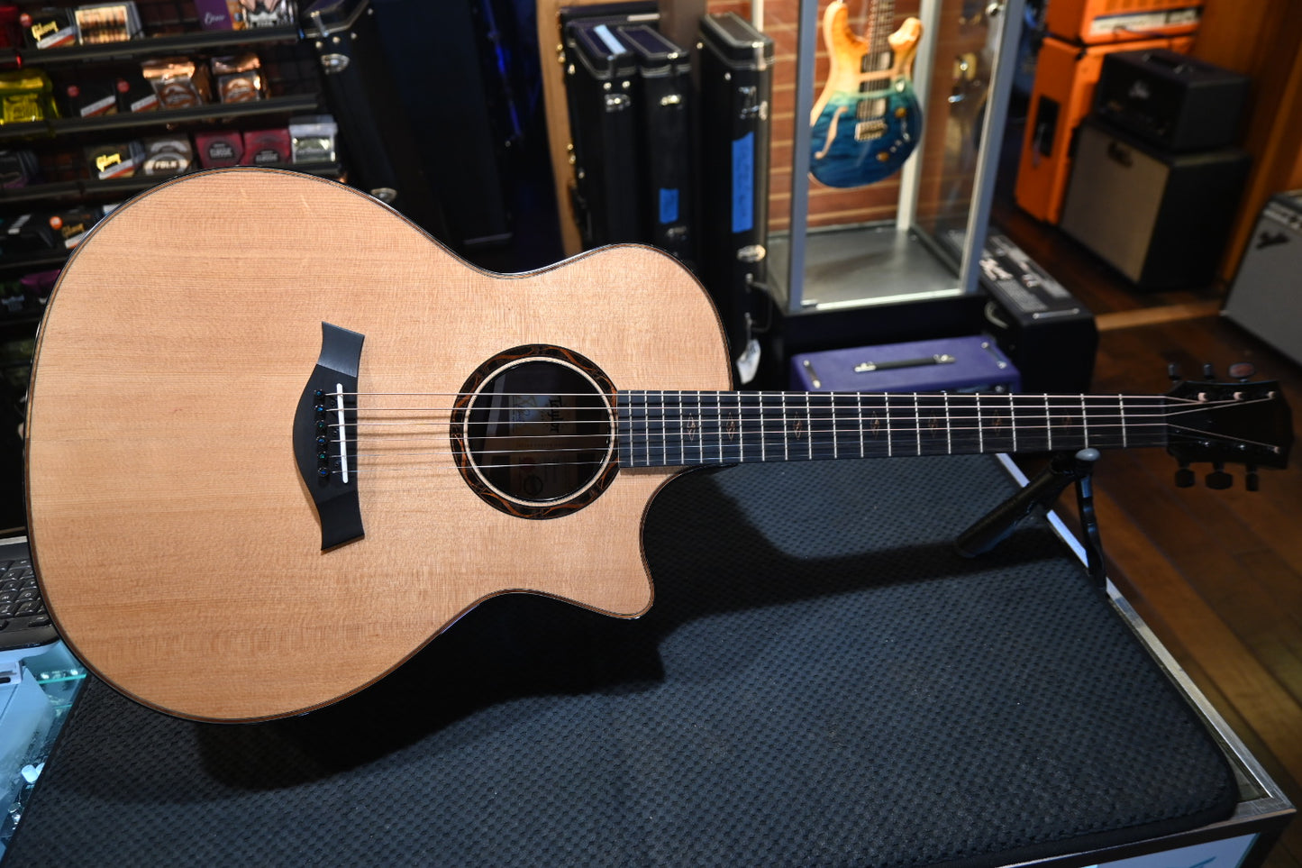 Taylor Custom GA Torrefied Sitka Spruce/Katalox Catch #39 Guitar #5092 - Danville Music