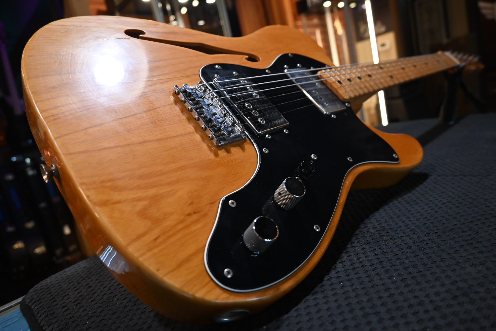 Fender Telecaster Thinline 1974 - Natural Guitar #0846 - Danville Music