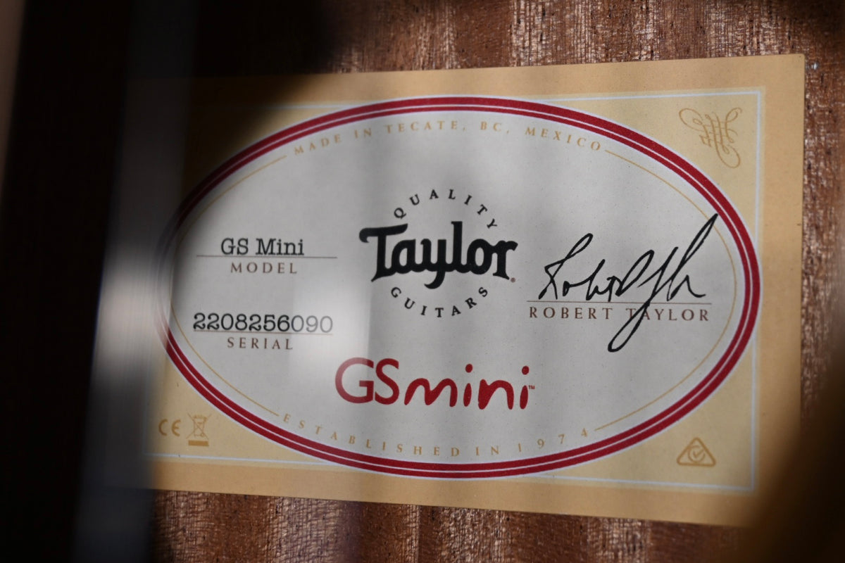 Taylor GS Mini - Natural Guitar #6090