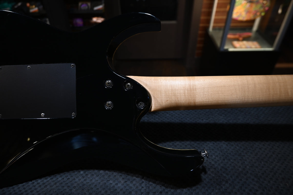 Ibanez UV777P-BK Steve Vai 1999 - Black Guitar #3196 - Danville Music