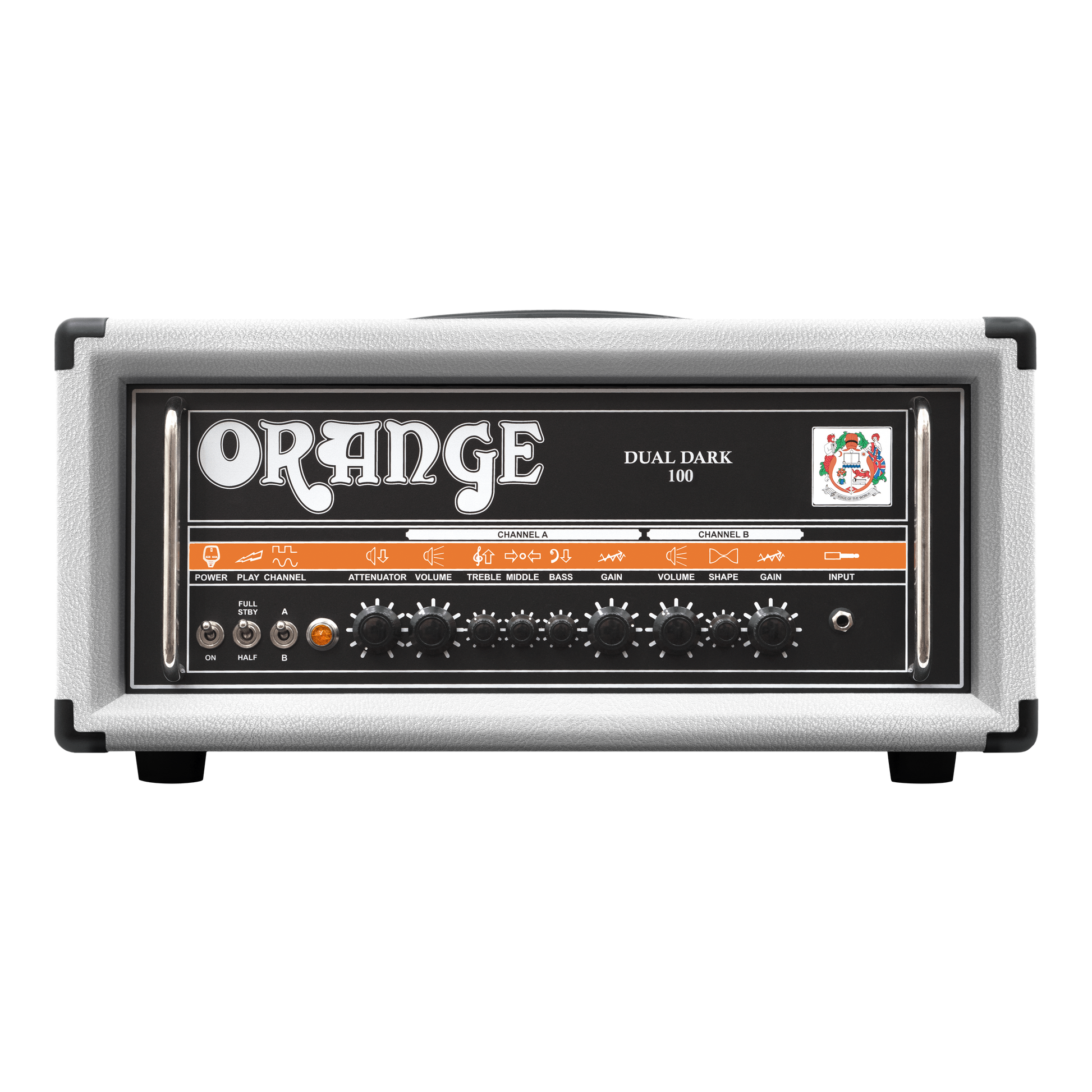 Orange Dual Dark 100 Limited Edition - White (NEW IN BOX!) Guitar Amp - Danville Music