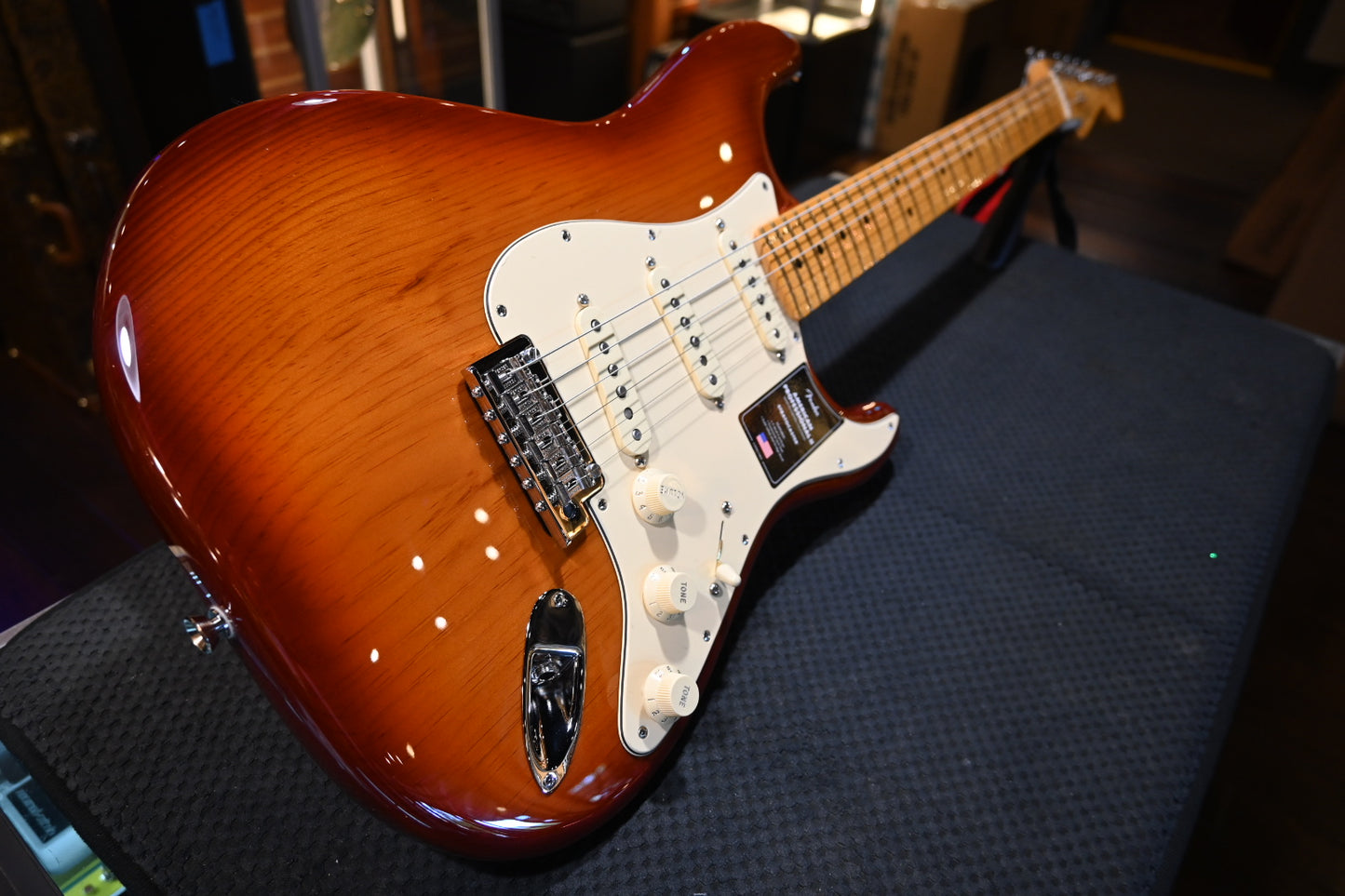 Fender American Professional II Stratocaster - Sienna Burst Guitar #8923