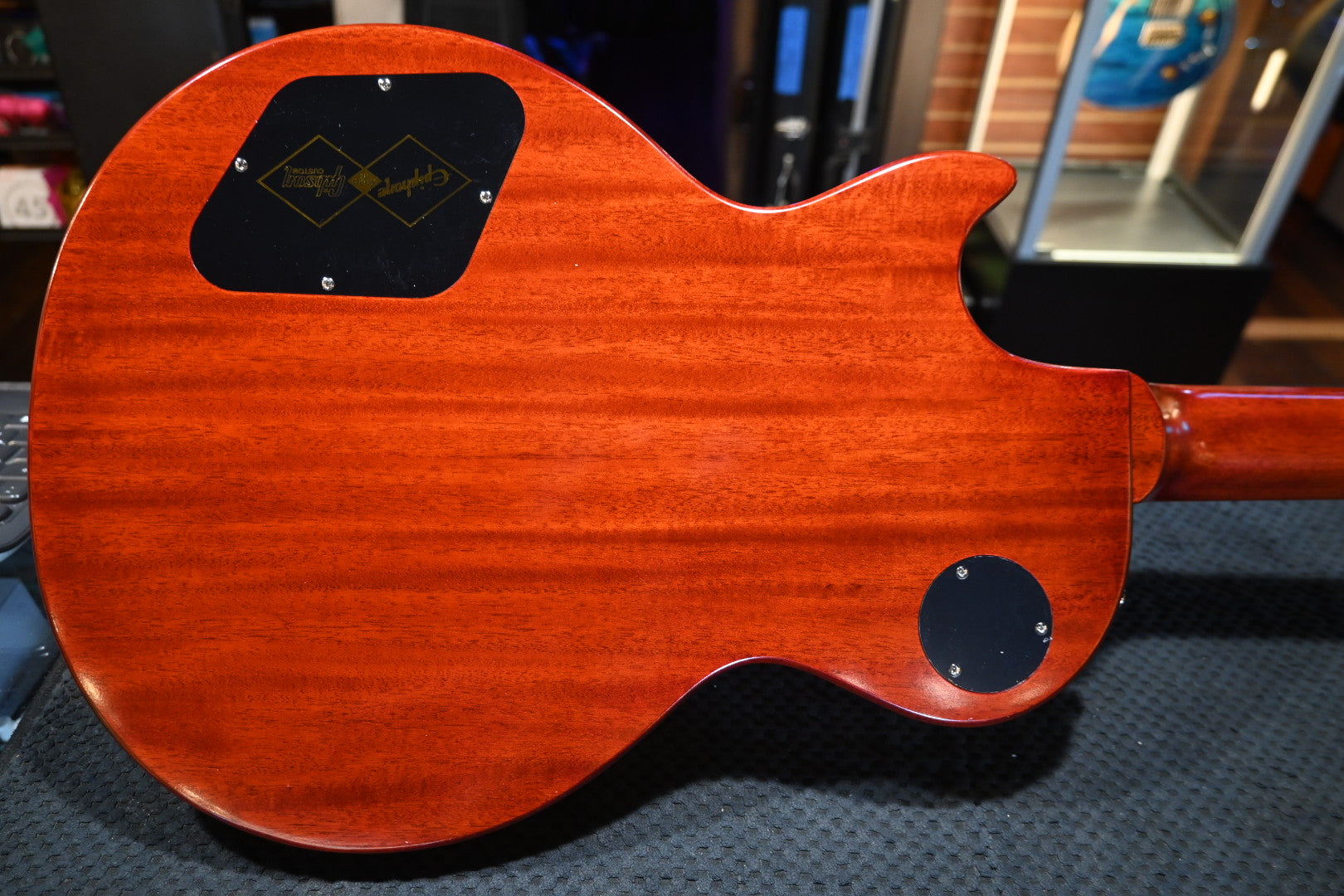 Epiphone Inspired by Gibson Custom 1959 Les Paul Standard Reissue - Deep Cherry Sunburst Guitar #6972 - Danville Music