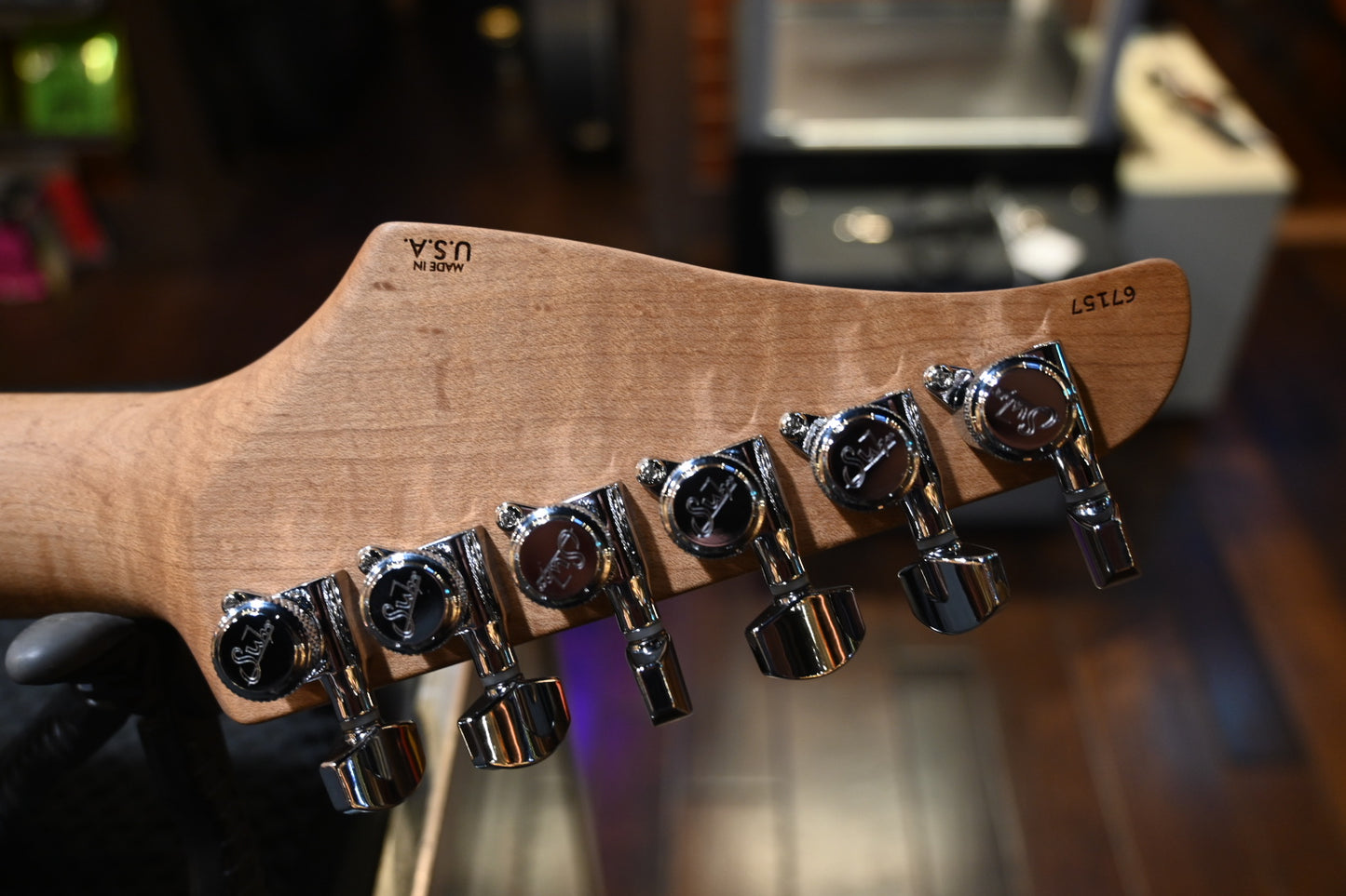 Suhr Custom Classic T Koa - 2-Tone Tobacco Burst Guitar #7157 - Danville Music