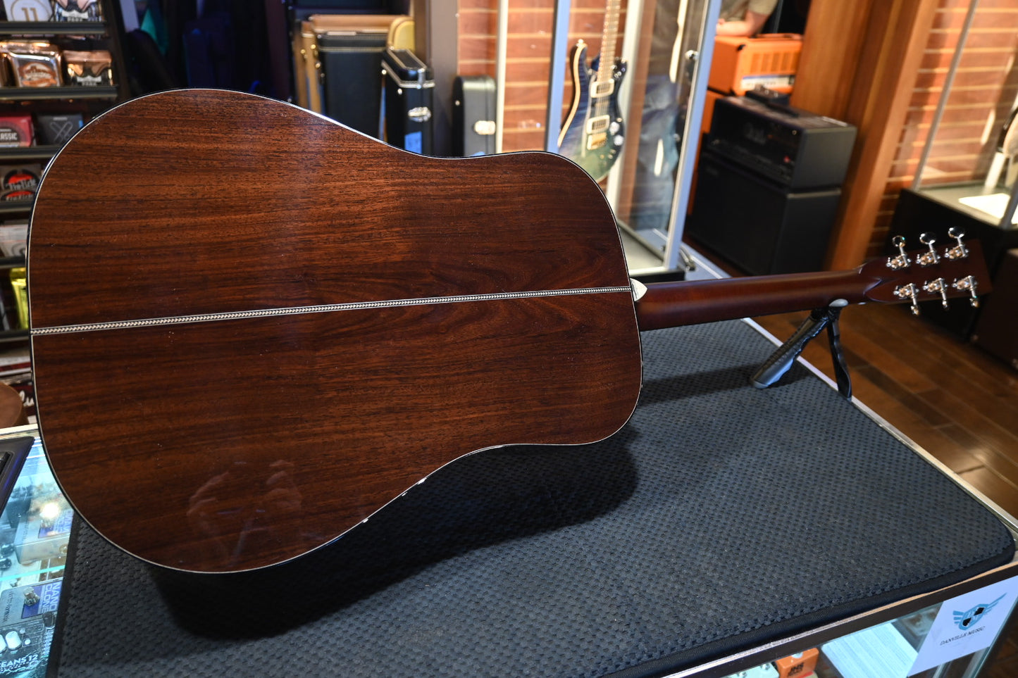 Santa Cruz Model D Bearclaw German Spruce/Bryn Athyn Rosewood Guitar #7986