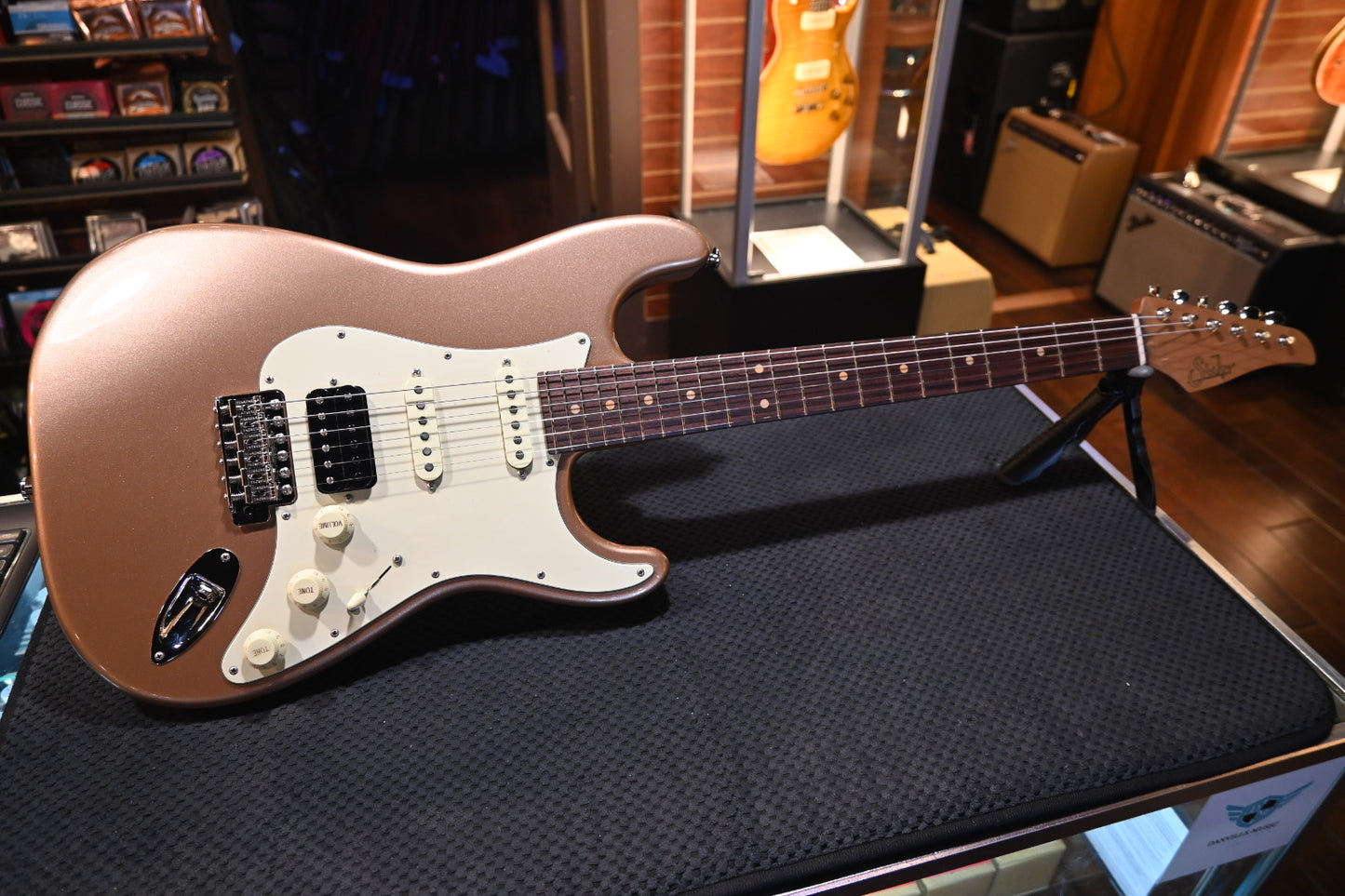 Suhr Classic S Vintage LE - Firemist Gold Guitar #1638 - Danville Music